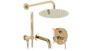 Set de dus incastrat REA LUNGO AURIU,cu box