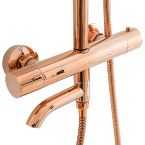 Set de dus termostatat REA LUNGO, Rose Gold - Img 2