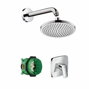 Sistem de dus Hansgrohe Design Croma Logis crom lucios