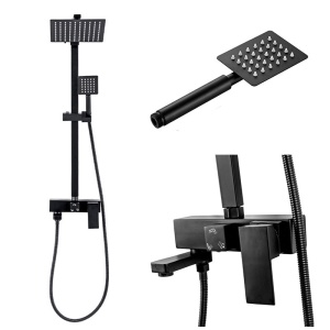 Sistem de dus PRO, Dus cu efect de ploaie, Finisaj Negru - Img 8