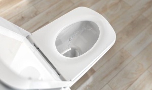 Tece TECEone - Toalet?? suspendat?? cu du?? de bideu, Rimless, alb 9700200 - Img 5