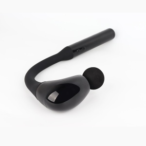 Aparat De Masaj Cu Maner Extins SeveShop, Cu Percutii, 5 Viteze, 4 Capete Interchangeabile, Pentru Intreg Corpul, Motor Fara Perii Silentios, Baterie 2500 mAh, Incarcare USB-C, Design Portabil, Relaxare Musculara, Negru - Img 2