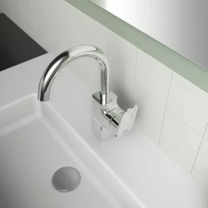 Baterie lavoar cu monocomanda si pipa pivotanta Ideal Standard Ceraplan BD235AA - Img 2
