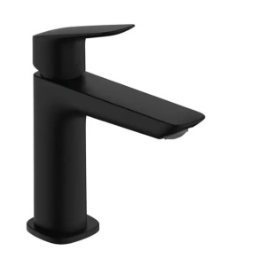 Baterie lavoar monocomanda negru mat Hansgrohe Logis 110 - Img 1