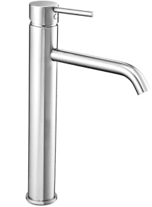 Baterie lavoar REA LUNGO SLIM HIGH, Inaltime 28 cm, Rotire 360, Finisaj Crom - Img 1
