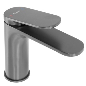 Baterie pentru baie REA MARCO, Culoare Gun Grey, Low - Img 5