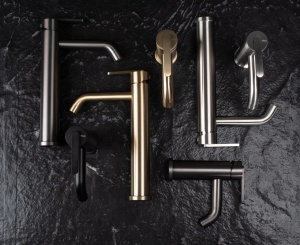 Baterie pentru baie Rea Ontario Brush Nickel High - Img 5
