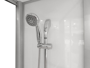 Cabina de dus 165x85x220cm, Cu sistem hidromasaj + Sauna SPA - Img 7