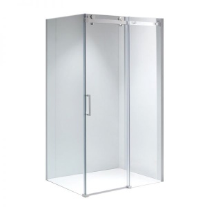 Cabina de dus KZ202C Dreptunghiulara 120x90cm, Design Modern, Culoare Alb