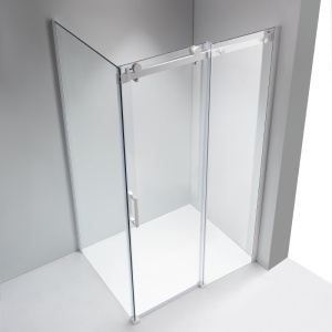 Cabina de dus KZ202C Dreptunghiulara 120x90cm, Design Modern, Culoare Alb - Img 4