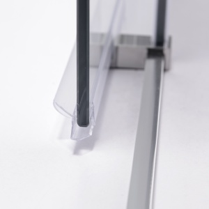 Cabina de dus NOVA Super slim, Dimensiune 90X90cm, Sticla securizata 6mm, Culoare Crom - Img 5