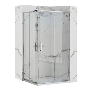Cabina de dus Rea Punto, Dimensiune 80x100cm