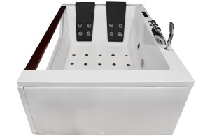 Cada de baie cu hidromasaj si incalzitor 180x120 cm, Design modern, Functii Premium - Img 3