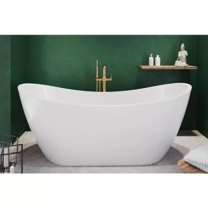 Cada freestanding Cersanit Zen 182x71 cm alb lucios - Img 6