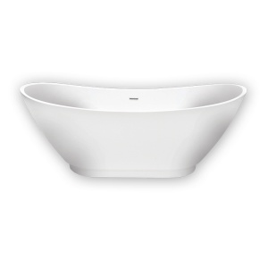 Cada freestanding, Florida, Anemona P , ovala, culoare alb, dimensiune 168x75cm - Img 1