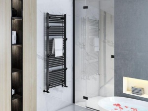 Calorifer de baie Portprosop Smart Black 1510x550mm, Culoare Negru - Img 1