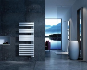 Calorifer de baie Portprosop1355x550mm, Horizont White, Culoare Alb