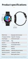 Ceas Smartwatch SeveShop V7, Bratara Fitness, Rezistent la Apa IP67, Notificari Apeluri/SMS/Social Media, Monitorizare Activitati Fizice, Somn, Ritm Cardiac, Pedometru, Player Muzica, Conectivitate Bluetooth 5.0, Autonomie 7 Zile, Negru - Img 6