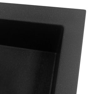 Chiuveta bucatarie Granit West XL black METALLIC - Img 3