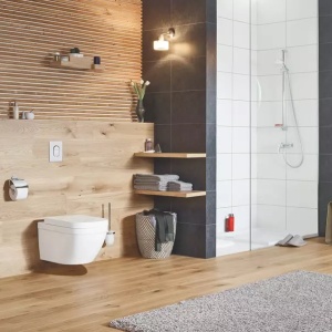 Clapeta de actionare Grohe Arena Cosmopolitan S antracit lucios Hard Graphite - Img 3