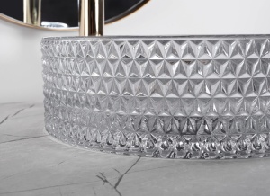 Lavoar pentru baie , Rea Cristal Light , Culoare Grey - Img 4