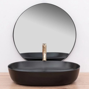 Lavoar pentru blat Rea Cleo Black Mat - Img 2