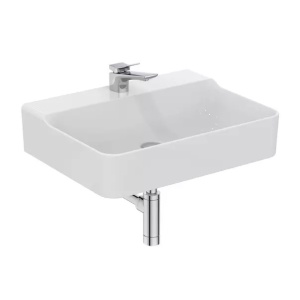 Lavoar suspendat Ideal Standard Atelier Conca 60 cm alb lucios cu orificiu baterie - Img 2