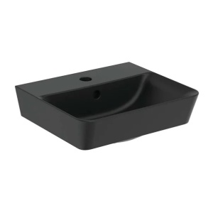 Lavoar suspendat Ideal Standard Connect Air Cube 40x35 cm negru mat - Img 1