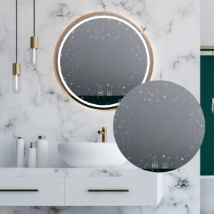 Oglinda led 60 cm MMJ Brush Rose Gold - Img 7