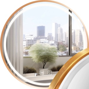 Oglinda led 70CM MMJ Brush Gold - Img 1