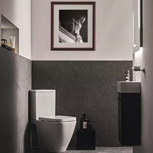 Rezervor pe vas WC Ideal Standard I.life S alimentare inferioara alb lucios - Img 8