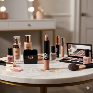 Ruj si creion de buze CTZN, Nudiversal Lip Duo, rezistent la apa, cu unt de mango salbatic, Capri - Img 5