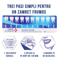 Set Benzi pentru albirea dintilor, fara peroxid cu ulei de cocos, NeoSimply, 14 plicuri, 65 g - Img 4