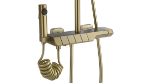 Set de dus cu termostat REA ROB GOLD brush - Img 7