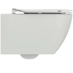 Set Vas WC PRO GEBERIT, Montaj Suspendat, Ceramica Sanitara, Vas WC Idea Standard Tesi AquaBlade + Model Capac Soft-Close Inclus + Cadru + Clapeta - Img 2