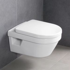 Set vas wc Villeroy&Boch Omnia Architectura DirectFlush cu capac soft close, montaj suspendat