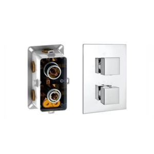 Sistem de dus PRO EBOX SLIM ,CZT31, montaj incastrat in perete, ploaie de dus, 3 functii, finisaj crom - Img 5