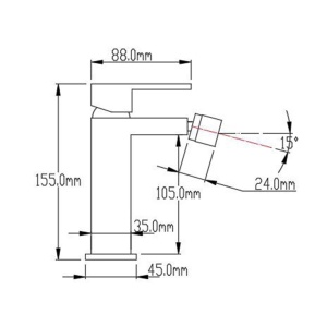 Baterie Bideu PRO QUADRO 4405BL-P, Negru Mat, Perlator - Img 4