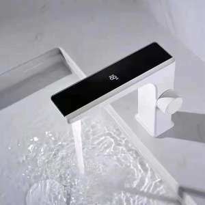 Baterie pentru lavoar cu Display LCD, Culoare Alb/Negru - Img 4