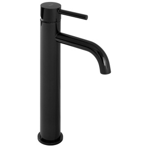 Baterie pentru lavoar Rea Lungo BLACK metallic High - Img 1