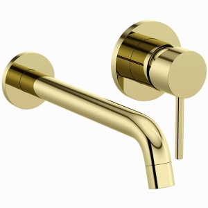 Baterie PRO COSTA gold,montaj incastrat in perete