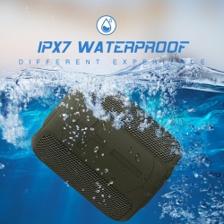 Boxa Portabila SeveShop E10, Rezistenta la Apa IPX67, Conectivitate Bluetooth 5.0, Sunet Clar si Puternic, Design Compact si Portabil, Autonomie Extinsa, Ideala pentru Activitati in Aer Liber, Petreceri, Relaxare Acasa sau la Piscina, Negru Electric - Img 3