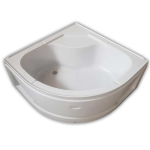 Cabin de du?? semicircular, 80x80 cm, cdi?? inclus, Crom mat, WSH301A - Img 2