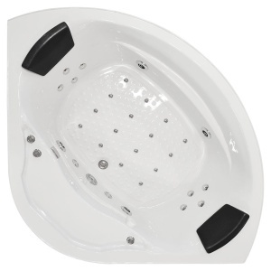 Cabina de baie SPA cu hidromasaj si functie sauna cu aburi, Dimensiune 150x150x220cm - Img 7