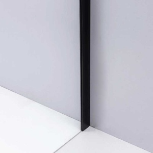 Cabina de dus BS15C Dreptunghiulara , Dimensiune 120x80cm, Culoare Negru - Img 6