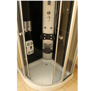 Cabina de dus cu Hidromasaj si Sauna, Dimensiune 90x90cm, Design Modern - Img 5