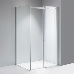 Cabina de dus KZ202B Dreptunghiulara 110x90cm, Design Modern, Culoare Alb - Img 6