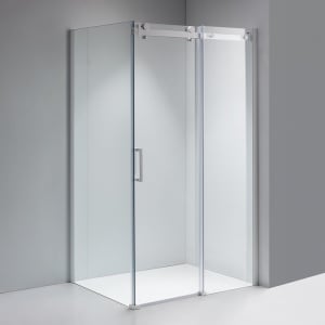 Cabina de dus KZ203A Dreptunghiulara 100x80cm, Design Modern, Culoare Alb - Img 6