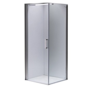 Cabina de dus Patrata KZ1190A, Design Modern 80X80cm, Culoare Crom
