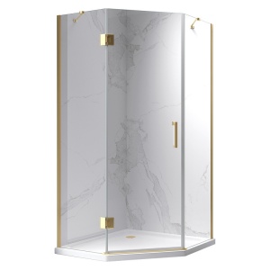 Cabina de dus PRO cu usa Batanta, Dimensiune 80x80cm, Inaltime 195 cm, grosime sticla 6 mm